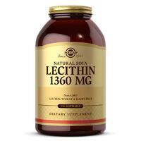 Натуральная добавка Solgar Lecithin 1360 mg, 250 капсул