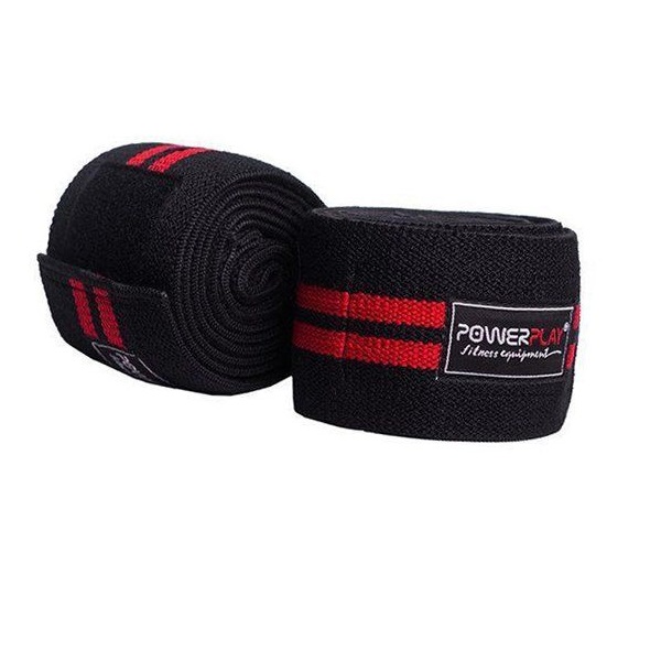 Бинти на коліна PowerPlay 2509, Black/Red