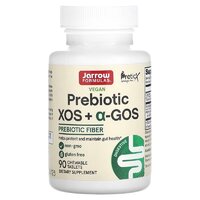 Пробиотики и пребиотики Jarrow Formulas Prebiotic XOS+GOS, 90 жевательных таблеток