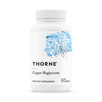 Витамины и минералы Thorne Copper Bisglycinate, 60 капсул