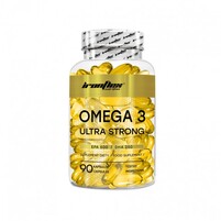 Жирные кислоты IronFlex Omega 3 Ultra Strong, 90 капсул