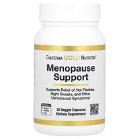 Натуральная добавка California Gold Nutrition Menopause Support, 30 вегакапсул