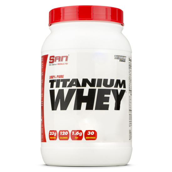 Протеїн SAN 100% Pure Titanium Whey, 908 грам