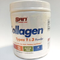 Препарат для суставов и связок SAN Collagen Types 1 and 3, 200 грамм, ПОВРЕЖДЕННЫЙ