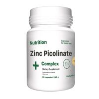Витамины и минералы EntherMeal Zinc Picolinate Complex+, 60 капсул