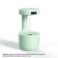Увлажнитель воздуха портативный Kinscoter DQ-011 Anti Gravity Humidifier электрический 800 мл, Green