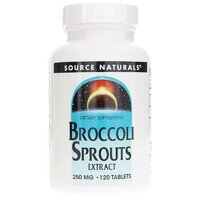 Натуральная добавка Source Naturals Broccoli Sprouts Extract, 120 таблеток