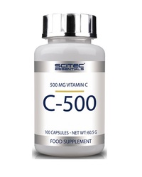 Витамины и минералы Scitec C-500, 100 капсул