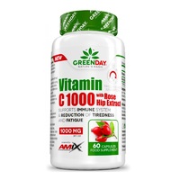 Витамины и минералы Amix Nutrition GreenDay ProVegan Vitamin C 1000 mg with RoseHip, 60 вегакапсул
