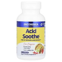 Натуральная добавка Enzymedica Acid Soothe, 90 капсул