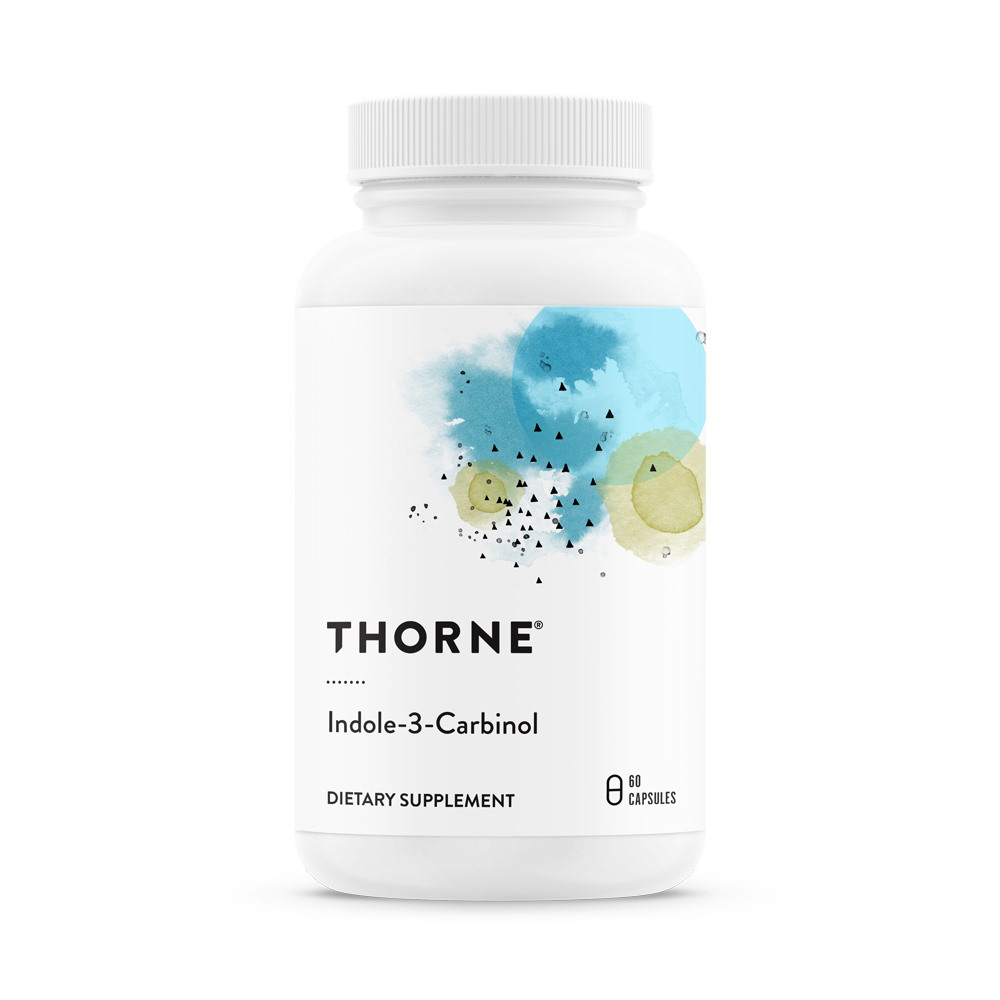 Натуральна добавка Thorne Indole-3-Carbinol, 60 капсул