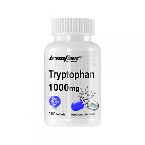 Аминокислота IronFlex Tryptophan 1000 mg, 100 таблеток