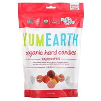 Замінник харчування YumEarth Organic Hard Candies (леденецы), 368.5 грам