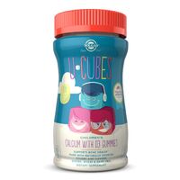 Витамины и минералы Solgar U-Cubes Children's Calcium With D3, 60 желеек