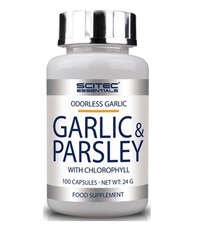 Натуральная добавка Scitec Garlic and Parsley, 100 капсул
