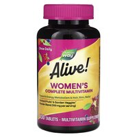 Витамины и минералы Nature's Way Alive! Women's Complete Multivitamin, 130 таблеток