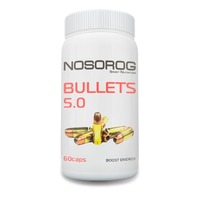 Предтренировочный комплекс Nosorog Bullets 5.0, 60 капсул