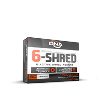 Жироспалювач DNA Supps 6-Shred, 60 капсул