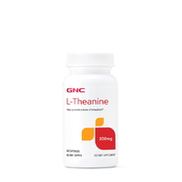 Аминокислота GNC L-Theanine 200 mg, 60 капсул