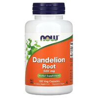 Натуральная добавка NOW Dandelion Root 500 mg, 100 вегакапсул