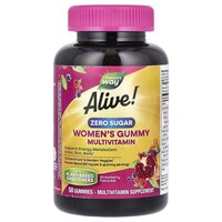 Витамины и минералы Nature's Way Alive! Women's Gummy Zero Sugar, 50 желеек