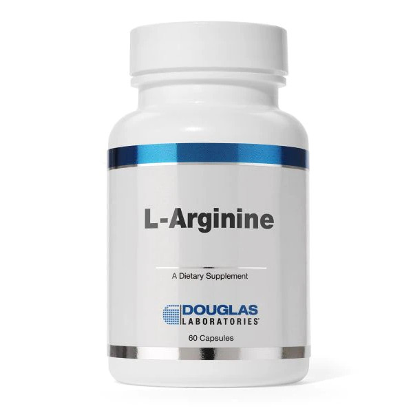 Амінокислота Douglas Laboratories L-Arginine 500 mg, 60 капсул