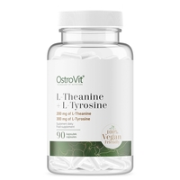 Аминокислота OstroVit Vege Theanine + Tyrosine, 90 вегакапсул