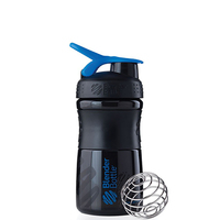 Шейкер BlenderBottle SportMixer 590 мл, Black Cyan