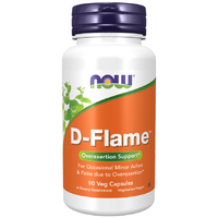 Натуральная добавка NOW D-Flame, 90 вегакапсул
