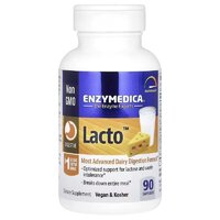 Натуральная добавка Enzymedica Lacto, 90 капсул