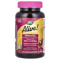 Витамины и минералы Nature's Way Alive! Prenatal Premium Gummy, 75 желеек