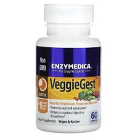 Натуральная добавка Enzymedica Veggie Gest, 60 капсул