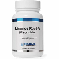Натуральна добавка Douglas Laboratories Licorice Root-V with Glycyrrhizin, 60 вегакапсул