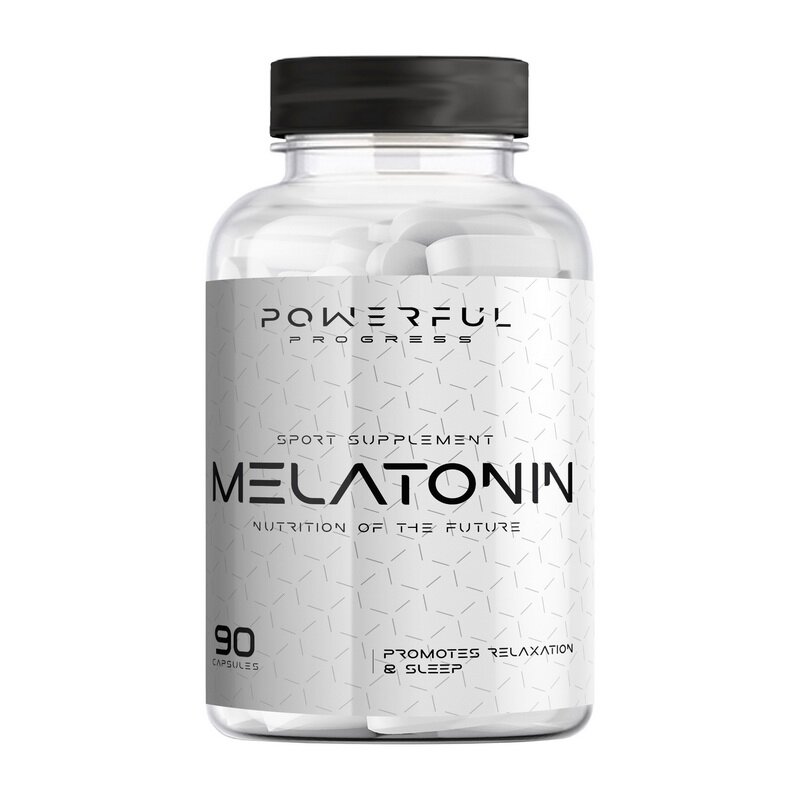 Натуральна добавка Powerful Progress Melatonin 5 mg, 90 капсул