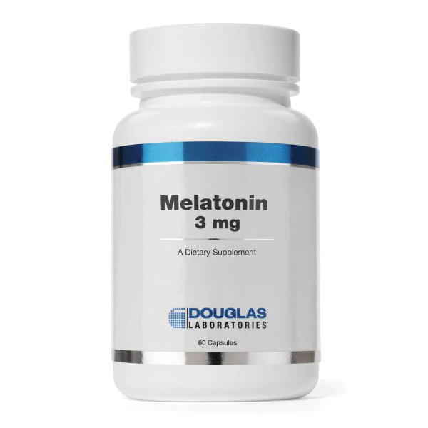 Натуральная добавка Douglas Laboratories Melatonin 3 mg, 60 капсул