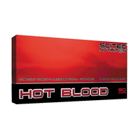 Предтренировочный комплекс Scitec Hot Blood 3.0, 90 капсул