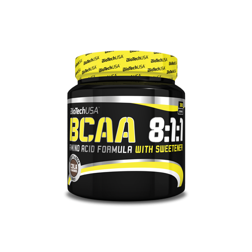 Амінокислота BCAA BioTech 100% BCAA 8:1:1, 300 грам - кола
