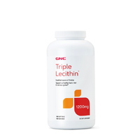 Натуральная добавка GNC Triple Lecithin 1200 mg, 180 капсул