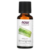 Эфирное масло NOW Essential Oils Lemongrass, 30 мл