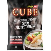 Заменитель питания Power Pro Каша Cube рис с протеином 30%, 50 грамм