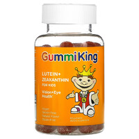 Натуральная добавка GummiKing Lutein + Zeaxanthin, 60 жевательных таблеток