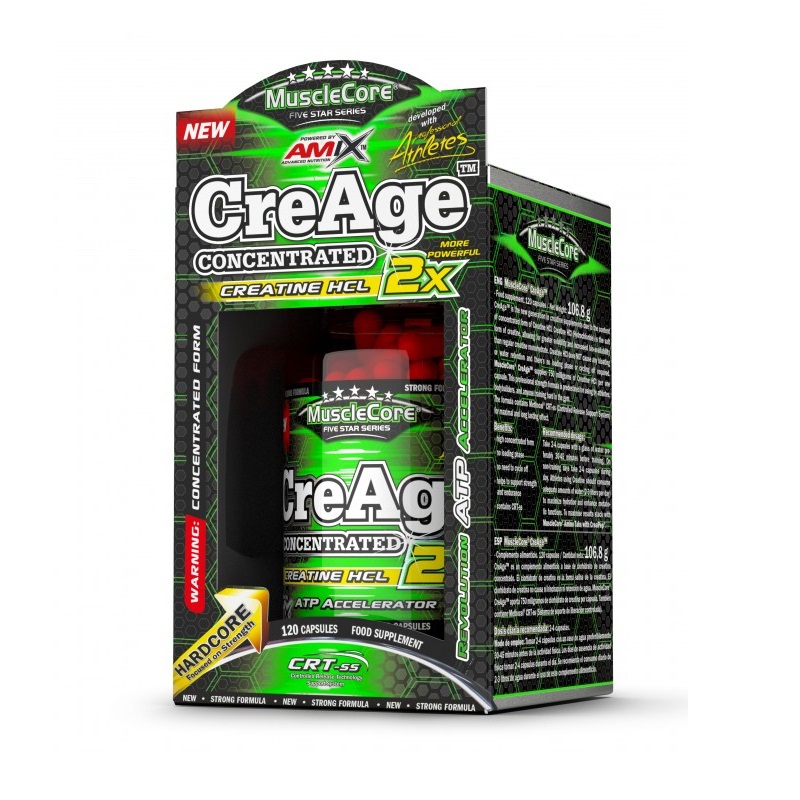 Креатин Amix Nutrition MuscleCore CreAge, 120 капсул