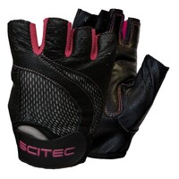 Перчатки для фитнеса Scitec Pink Style, Black/Pink