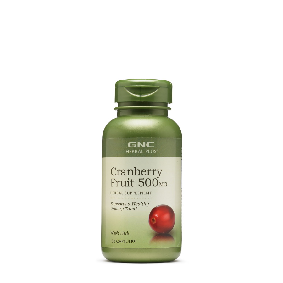 Натуральная добавка GNC Herbal Plus Cranberry Fruit 500 mg, 100 капсул