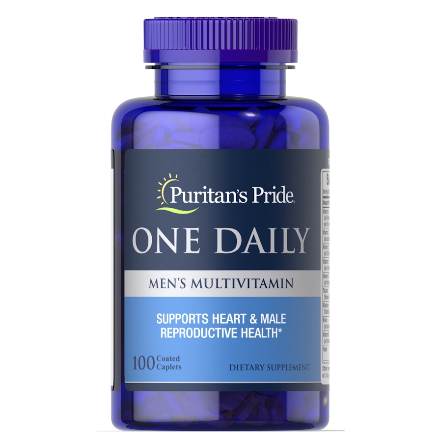Вітаміни та мінерали Puritan's Pride One Daily Men's Multivitamin, 100 каплет