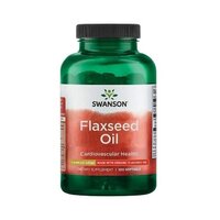 Жирные кислоты Swanson Flaxseed Oil 1000 mg, 100 капсул