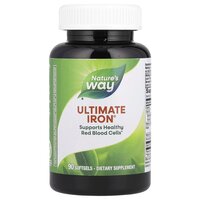 Витамины и минералы Nature's Way Ultimate Iron, 90 капсул