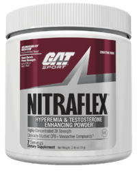 Предтренировочный комплекс GAT Nitraflex, 70 грамм - черешня