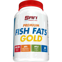 Жирные кислоты SAN Premium Fish Fats Gold, 60 капсул, СРОК 05.22