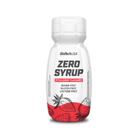 Замінник харчування BioTech Zero Syrup, 320 мл, полуниця